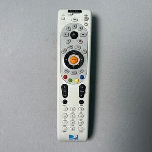 Untested Directv RC64 Universal Remote Control White Black Satellite TV PWR